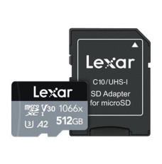 MEMORY MICRO SDXC 512GB UHS-I/W/A LMS1066512G-BNANG LEXAR