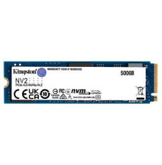 SSD KINGSTON NV2 500GB M.2 PCIE NVMe Write speed 2100 MBytes/sec Read speed 3500 MBytes/sec 2.2mm TBW 160 TB MTBF 1500000 hours SNV2S/500G