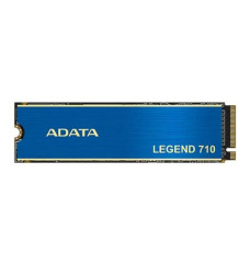 SSD ADATA LEGEND 710 1TB M.2 PCIE NVMe 3D NAND Write speed 1800 MBytes/sec Read speed 2400 MBytes/sec TBW 260 TB MTBF 1500000 hours ALEG-710-1TCS