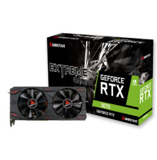 Graphics Card BIOSTAR NVIDIA GeForce RTX 3070 8 GB GDDR6 256 bit PCIE 4.0 16x GPU 1500 MHz Dual Slot Fansink 1xHDMI 3xDisplayPort VN3706RM82