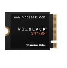 SSD WESTERN DIGITAL Black SN770M 1TB M.2 PCIe Gen4 NVMe Write speed 4900 MBytes/sec Read speed 5150 MBytes/sec 2.38mm TBW 600 TB WDS100T3X0G