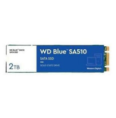 SSD WESTERN DIGITAL Blue SA510 2TB SATA 3.0 3D NAND Write speed 520 MBytes/sec Read speed 560 MBytes/sec M.2 TBW 500 TB MTBF 1750000 hours WDS200T3B0B