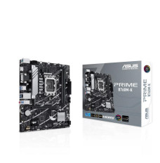 Mainboard ASUS Intel B760 Express LGA1700 Micro-ATX Memory DDR5 Memory slots 2 2xPCI-Express 4.0 1x 1xPCI-Express 4.0 16x 2xM.2 1x15pin D-sub 1xHDMI 2xUSB 2.0 4xUSB 3.2 1xPS/2 1xRJ45 3xAudio port PRIMEB760M-K