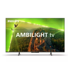TV Set PHILIPS 50" 4K/Smart 3840x2160 Wireless LAN Bluetooth Chrome 50PUS8118/12