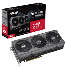 Graphics Card ASUS AMD Radeon RX 7600 XT 16 GB GDDR6 128 bit PCIE 4.0 16x 1xHDMI 3xDisplayPort RX7600XT-O16G-GAMING