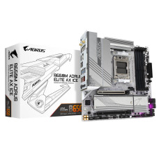 Mainboard GIGABYTE AMD B650 SAM5 Micro-ATX Memory DDR5 Memory slots 4 1xPCI-Express 4.0 4x	|1xPCI-Express 4.0 16x 2xM.2 1xHDMI 1xDisplayPort 4xUSB 2.0 7xUSB 3.2 1xUSB-C 1xOptical S/PDIF 1xRJ45 2xAudio port B650MAELITEAXICE