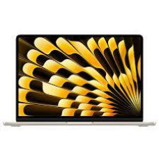 Notebook APPLE MacBook Air CPU  Apple M3 13.6" 2560x1664 RAM 8GB SSD 256GB 8-core GPU Integrated ENG macOS Sonoma Starlight 1.24 kg MRXT3ZE/A