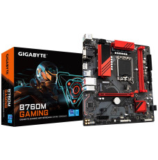 Mainboard GIGABYTE Intel B760 Express LGA1700 Micro-ATX Memory DDR5 Memory slots 2 1xPCI-Express 3.0 1x 1xPCI-Express 4.0 16x 2xM.2 1x15pin D-sub 1xHDMI 1xDisplayPort 2xUSB 2.0 3xUSB 3.2 1xUSB-C 1xPS/2 1xRJ45 3xAudio port B760MGAMING