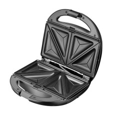 Adler AD 3040 sandwich maker 1200 W Black, Grey