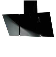 Akpo WK4CETIASECO90CZ cooker hood Wall-mounted Black 450 m³/h