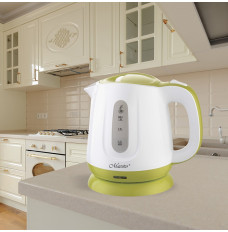 Feel-Maestro MR013 green electric kettle 1 L Green, White 1100 W
