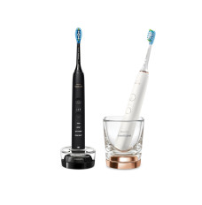 Philips DiamondClean 9000 HX9914/57 2-pack sonic electric toothbrush with charger & app