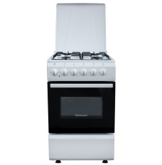 Ravanson KWGE-K50N cooker Freestanding cooker Gas White A