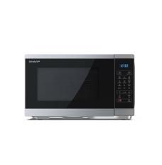 Sharp YC-MG252AE-S microwave Countertop Grill microwave 25 L 900 W Black, Silver