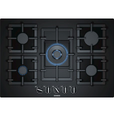 Siemens EP7A6QB90 hob Black Built-in Gas 5 zone(s)