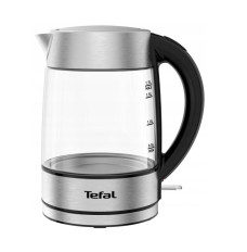 Tefal KI772D electric kettle 1.7 L 2400 W Stainless steel, Transparent