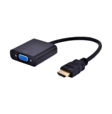 Gembird A-HDMI-VGA-03 video cable adapter 0.15 m HDMI Type A (Standard) VGA (D-Sub) Black