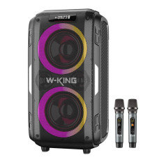 BLUETOOTH WIRELESS SPEAKER W-KING T9 PRO 120W BLACK