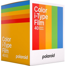 Polaroid Color Film I-Type 5-Pack Cartridges.