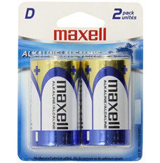 MAXELL battery alkaline LR20 2 pcs.