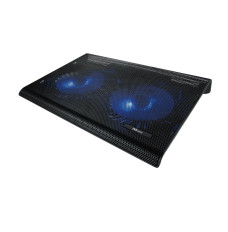 Trust 20104 notebook cooling pad 43.9 cm (17.3") Black