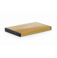 Gembird EE2-U3S-3-GL storage drive enclosure HDD enclosure Gold 2.5"