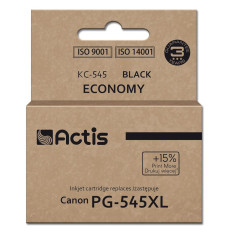 Actis KC-545 ink cartridge (Canon PG-545XL replacement; Supreme; 15 ml; 207 pages; black). Prints 15% more than OEM.