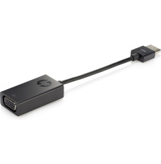 HP HDMI to VGA Cable Adapter VGA (D-Sub) HDMI Type A (Standard) Black
