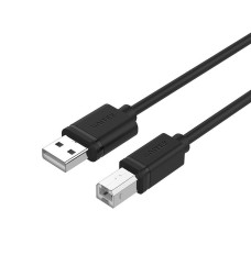 UNITEK Y-C420GBK USB cable 3 m USB 2.0 USB A USB B Black