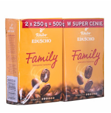 Ground coffee TCHIBO Family 2x250g