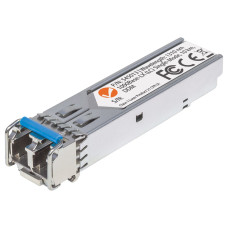 Intellinet Gigabit Fibre SFP Optical Transceiver Module, 1000Base-Lx (LC) Single-Mode Port, 10km, Fiber, Equivalent to Cisco GLC-LH-SM, Three Year Warranty