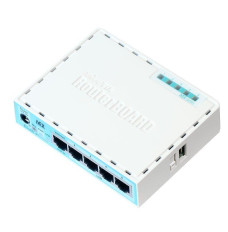Mikrotik RB750GR3 wired router Gigabit Ethernet Turquoise, White