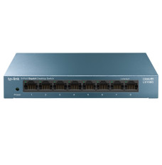 TP-LINK LS108G Unmanaged Gigabit Ethernet (10/100/1000) Blue