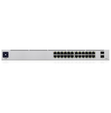 Ubiquiti Networks UniFi USW-24-POE 24-Port PoE Managed L2/L3 Gigabit Ethernet (10/100/1000) Power over Ethernet (PoE) 1U Silver