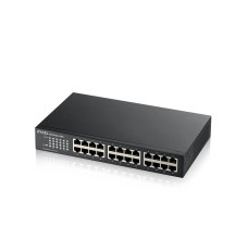 Zyxel GS1100-24E Unmanaged Gigabit Ethernet (10/100/1000) Black