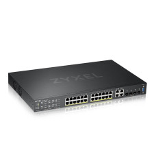 Zyxel GS2220-28HP-EU0101F network switch Managed L2 Gigabit Ethernet (10/100/1000) Power over Ethernet (PoE) Black