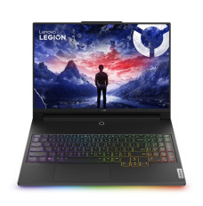 Lenovo Legion 9 16IRX9 Intel® Core™ i9 i9-14900HX Laptop 40.6 cm (16") 64 GB DDR5-SDRAM 2 TB SSD NVIDIA GeForce RTX 4090 Wi-Fi 6E (802.11ax) Windows 11 Pro Black