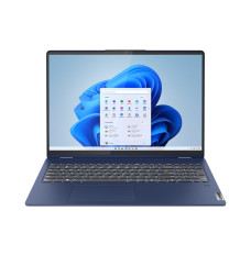 Lenovo IdeaPad Flex 5 16IRU8 Intel® Core™ i7 i7-1355U Hybrid (2-in-1) 40.6 cm (16") Touchscreen WUXGA 16 GB LPDDR4x-SDRAM 512 GB SSD Wi-Fi 6 (802.11ax) Windows 11 Home Blue New Repack/Repacked