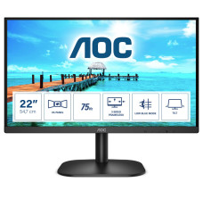 AOC B2 22B2H/EU LED display 54.6 cm (21.5") 1920 x 1080 pixels Full HD Black