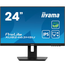 iiyama ProLite XUB2463HSU-B1 computer monitor 61 cm (24") 1920 x 1080 pixels Full HD LED Black