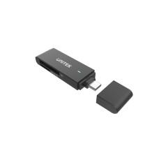 UNITEK Y-9328 card reader USB 3.2 Gen 1 (3.1 Gen 1) Type-C Black