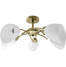 Activejet ceiling light NIKITA 5P E37 5x40W Patine