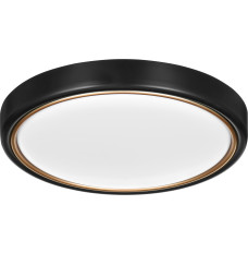 Modern LED ceiling plafond Activejet VERDI Black/Gold 23W