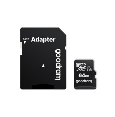 Goodram M1AA-0640R12 memory card 64 GB MicroSDXC Class 10 UHS-I