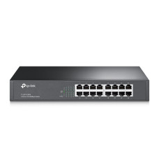 TP-LINK TL-SF1016DS network switch Fast Ethernet (10/100) Black