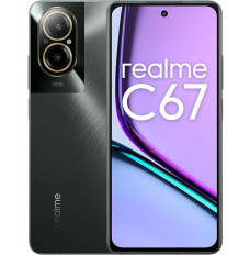 realme C67 17.1 cm (6.72") Dual SIM Android 14 4G USB Type-C 8 GB 256 GB 5000 mAh Black