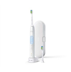 Philips | HX6859/29 | Sonicare ProtectiveClean 5100 Electric Toothbrush | Rechargeable | For adults | ml | Number of heads | White/Light Blue | Number of brush heads included 2 | Number of teeth brushing modes 3 | Sonic technology