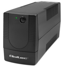 Qoltec 53773 uninterruptible power supply (UPS) Line-Interactive 0.85 kVA 480 W 1 AC outlet(s)