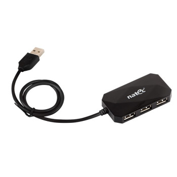 USB Hub 4-PORT LOCUST Black