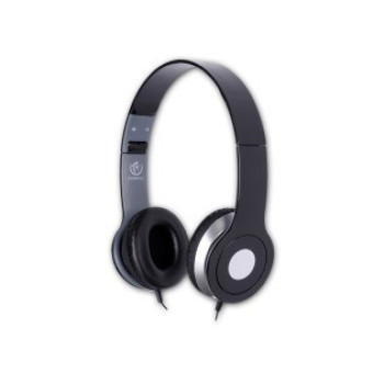 CITY black ster headphone with microph.